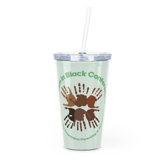 AIB Conference Plastic Tumbler with Straw