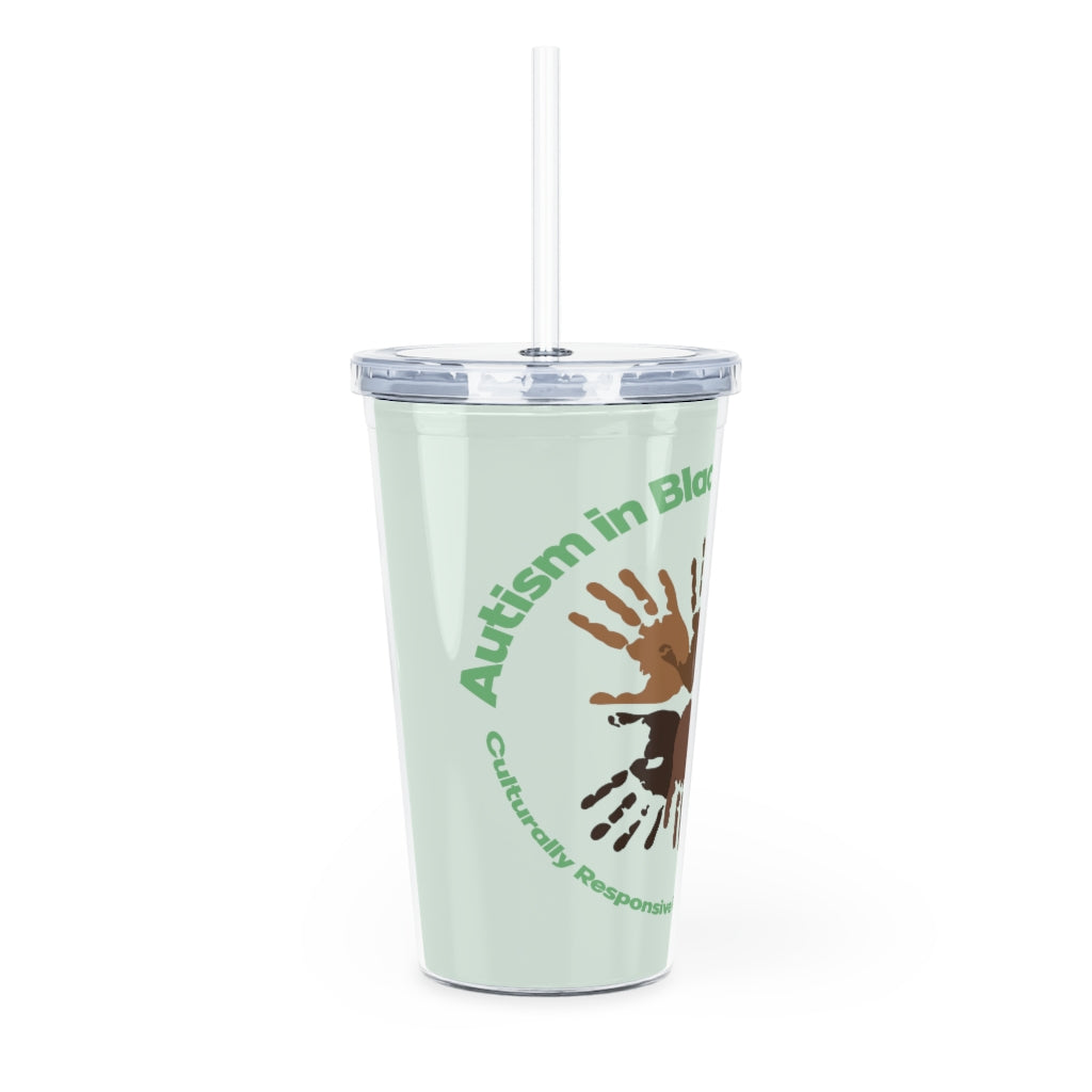 AIB Conference Plastic Tumbler with Straw