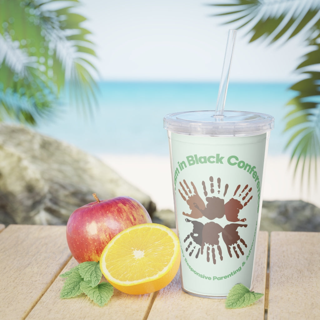 AIB Conference Plastic Tumbler with Straw
