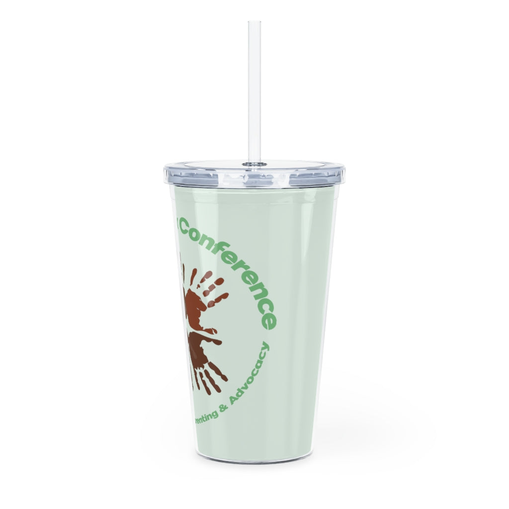 AIB Conference Plastic Tumbler with Straw
