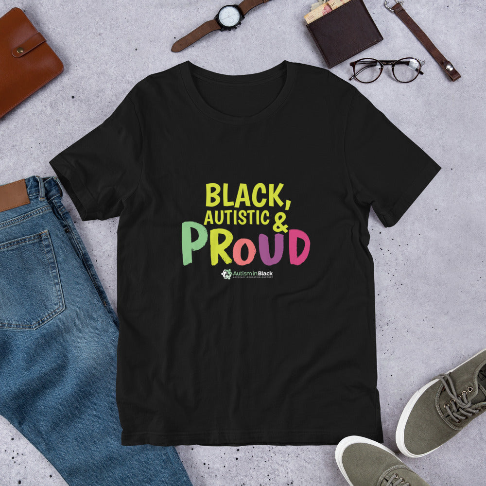 “Black, Autistic & Proud” Tee