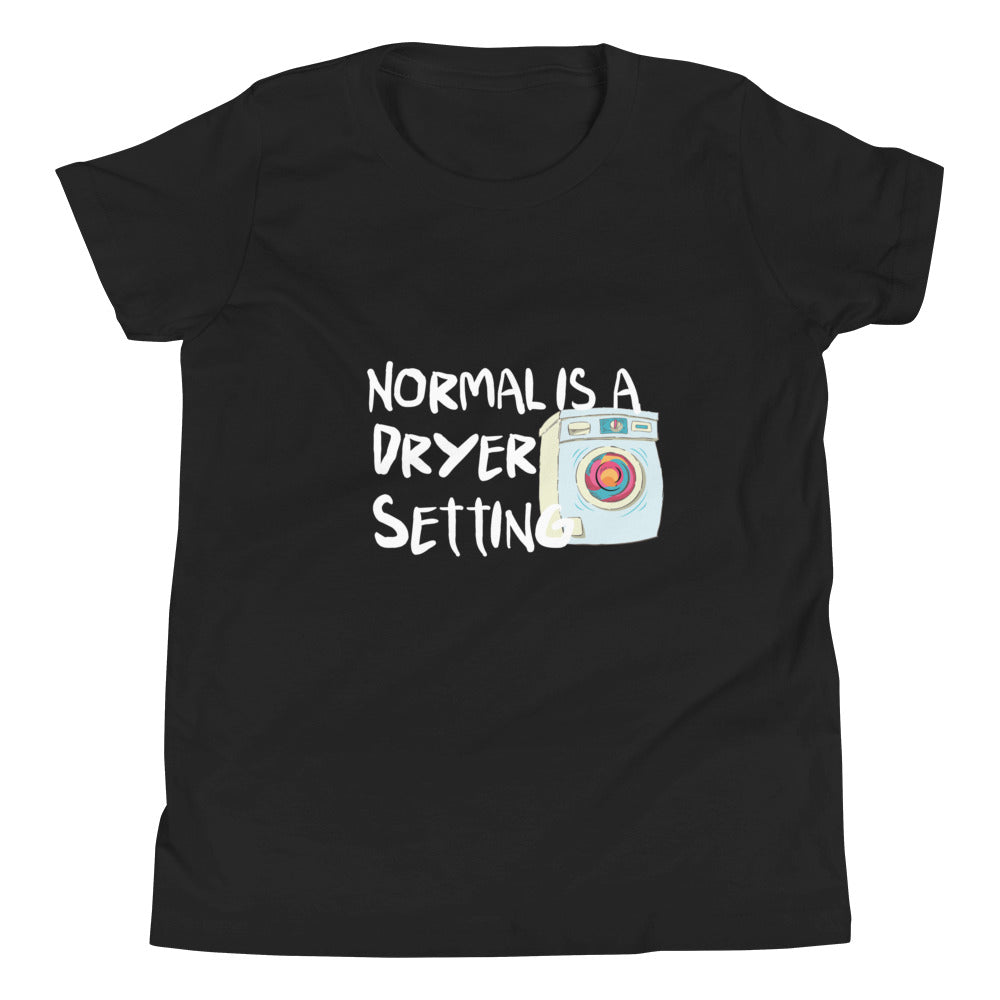 "Normal is a dryer setting" Kids Tee