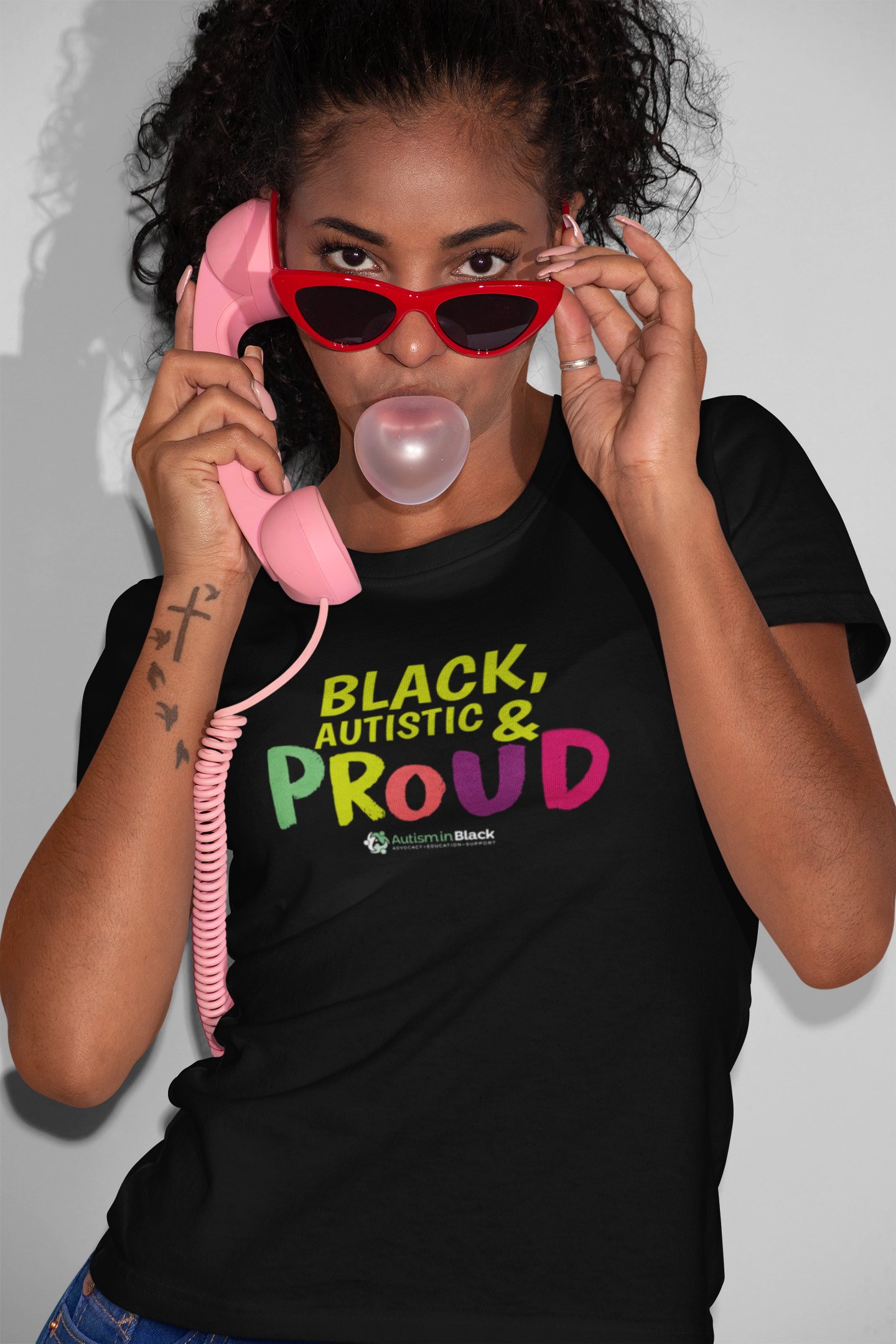 “Black, Autistic & Proud” Tee