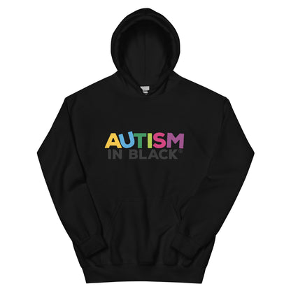 Autism in Black Hoodie (colorful)