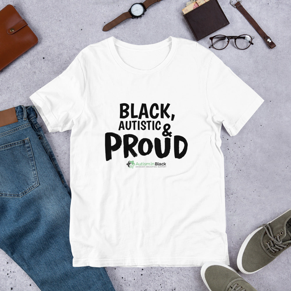 “Black, Autistic & Proud” Tee