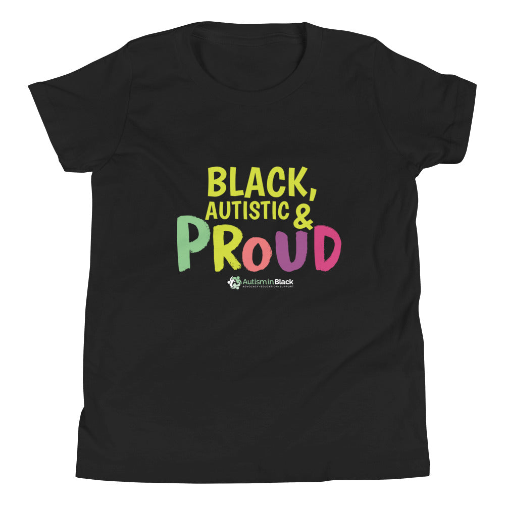 “Black, Autistic & Proud”  Tee (kids)