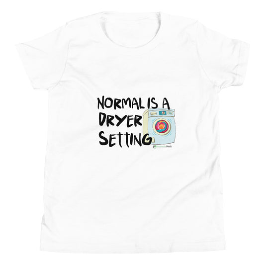 "Normal is a dryer setting" Kids Tee